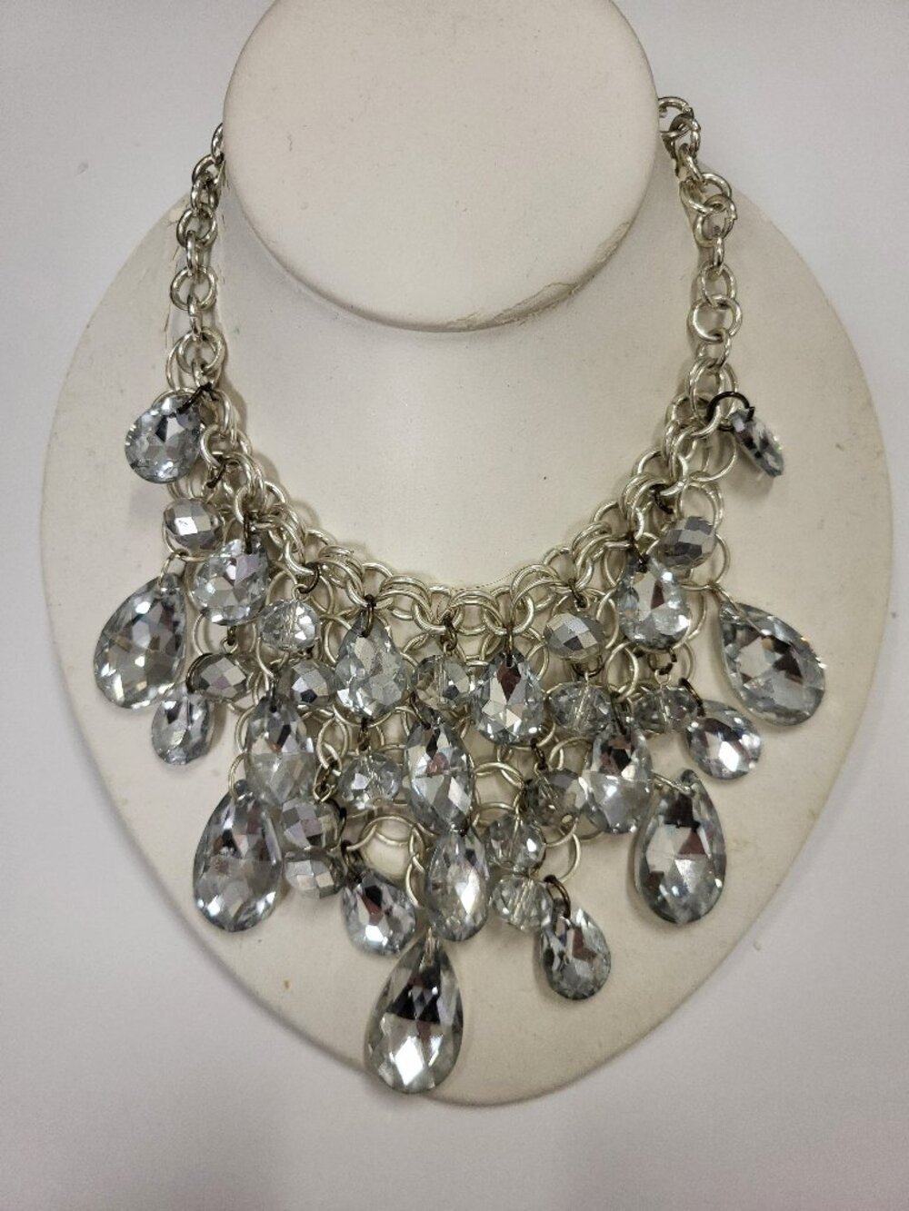 Crystal Necklace (Teardrop)